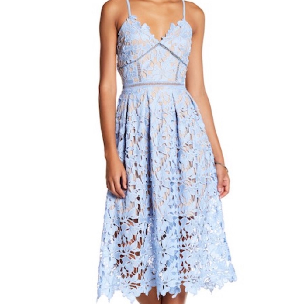 Brand new & never worn! Lace Ady Ice Blue Dress